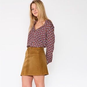 Prana Corduroy Skirt